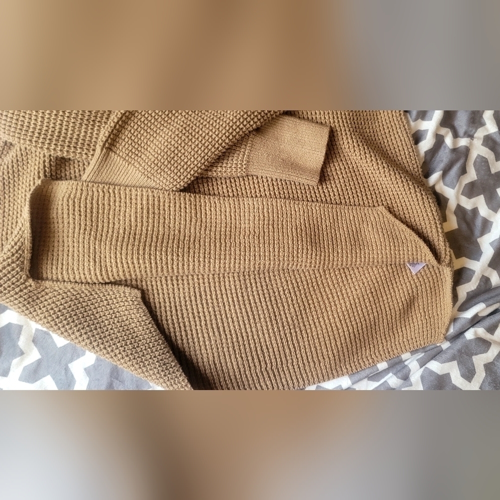 Michael Kors Cowl Neck Waffle Knit Sweater - Size Small - Picture 6 of 11